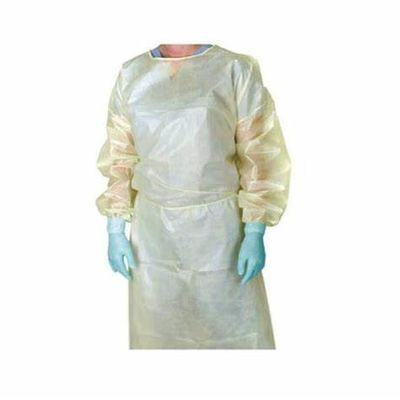 Prenda impermeable vestidos médicos del Ppe Xxl del aislamiento impermeable de 40 G/M