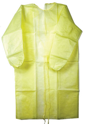 Vestidos disponibles plásticos personalizados del aislamiento del polipropileno del hospital para las enfermeras