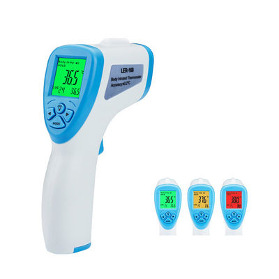 Del Ir de temperatura del sensor termómetro del cuerpo del escáner de la frente del contacto no para el cuerpo humano