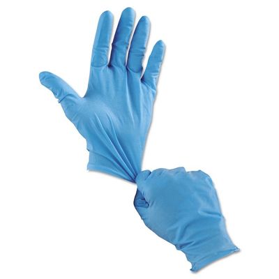 Biodegradable grande libre de los guantes disponibles del examen del nitrilo del polvo libre del látex