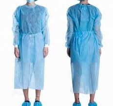 Vestido quirúrgico protector O del hospital estéril disponible impermeable del SMS