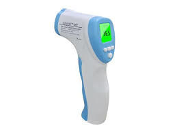 La mayoría del termómetro infrarrojo de Digitaces del mejor clínico disponible exacto con la punta de prueba para los adultos