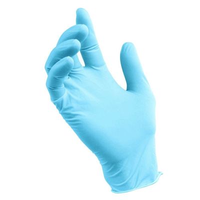 9 resistentes Mil Disposable Chemical Gloves Nitrile pulverizan el Xl libre