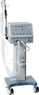 4 ruedas que respiran la máquina del ventilador, pantalla de TFT LCD de la máquina de respiración médica 12,1”