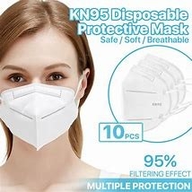 5 máscara de respiración cómoda de la protección del virus de la capa Kn95 5 capas