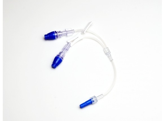 A cuestas tubería estándar de la administración Y del intravenoso del filtro de 1,2 micrones