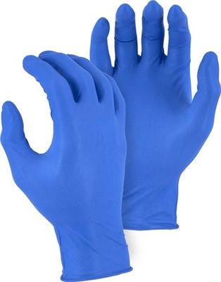 7 milipulgada 5 Mil Disposable Medical Nitrile Gloves para las manos