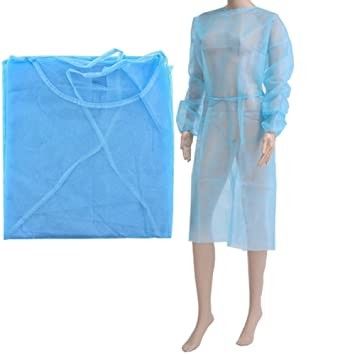 Mangas largas de los vestidos médicos disponibles protectores ligeros del aislamiento