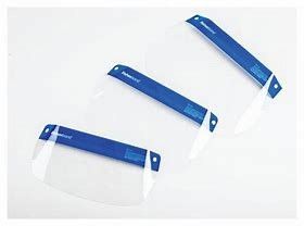 Limpieza transparente disponible de la microfibra de la visera del Safety Care resistente a los choques