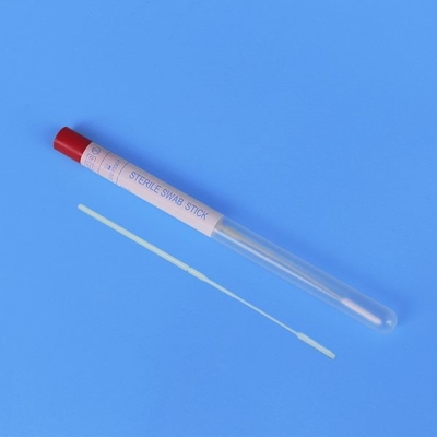 Esponja estéril disponible reunida de nylon de la garganta médica del palillo plástico nasal de los palillos