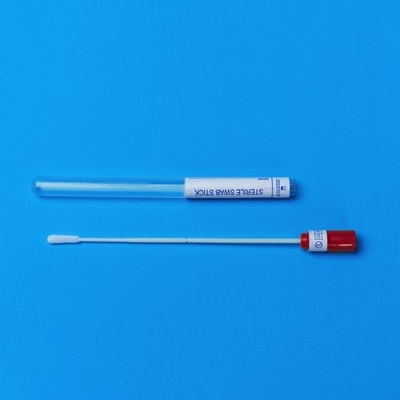 Colección de espécimen oral-nasal del cepillo del punto de desempate de la esponja de la multitud de nylon disponible de las muestras que prueba el tubo de la esponja de Vtm